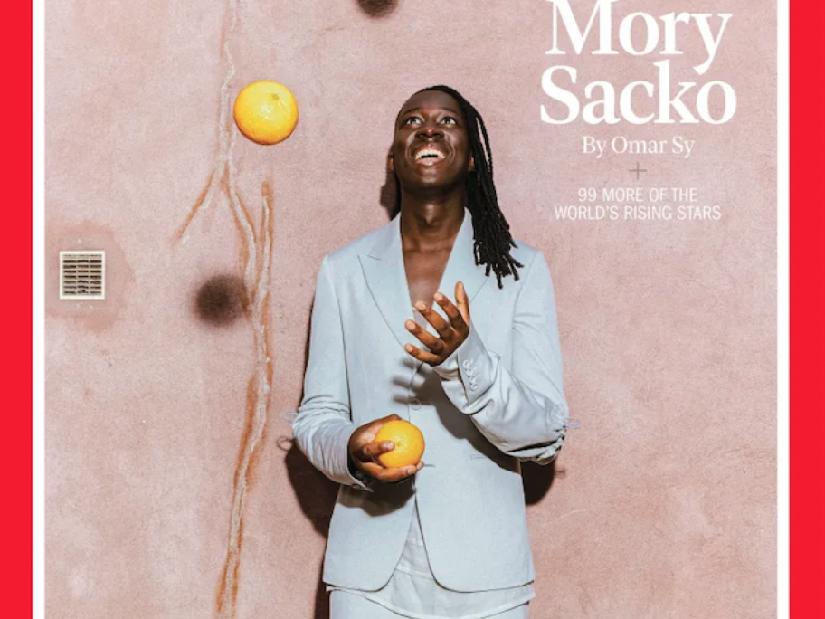 Le chef Mory Sacko en Une du magazine « Time » dédié aux « leaders de demain »