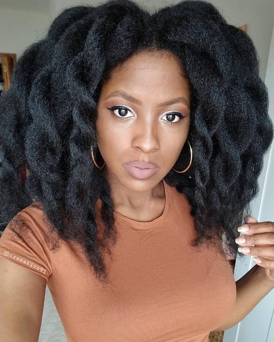 chevelure afro